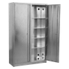 4-Shelf Galvanized Steel Floor Cabinet - Extra-Wide