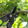Anvil Secateurs with Soft Grip Handle, 3-Stage Safety Lock & Carbon Steel Blade, 220mm