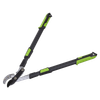Telescopic Anvil Lopping Shears with Soft Grip Handle, Geared & Carbon Steel Blade