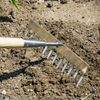 Premier Garden Rake with Long Ash Handle & Stainless Steel Tines