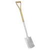 Premier Border Spade with Ash Y Handle & Stainless Steel Blade
