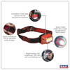 Rechargeable Head Torch with Auto-Sensor 8W COB LED - Red