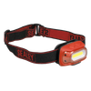 Rechargeable Head Torch with Auto-Sensor 8W COB LED - Red