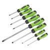 Premier Hammer-Thru Screwdriver Set 8pc - Hi-Vis Green