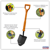 Insulated General Service Shovel