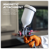 Premier Professional HVLP Gravity Feed Spray Gun 1.3mm Set-Up