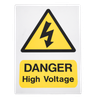 High Voltage Warning Sign 200 x 300mm