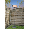 Infrared Quartz Patio Heater with Telescopic Floor Stand 2000W/230V