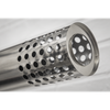 Stainless Steel Exhaust/Flue End Pipe for IR13/IR16 100mm 900mm