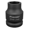 Premier Impact Socket 3/4"Sq Drive 21mm