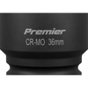 Premier Impact Socket 3/4"Sq Drive 36mm