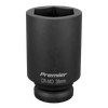 Premier Deep Impact Socket 3/4"Sq Drive 38mm