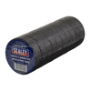 PVC Insulating Tape 19mm x 20m, Black - Pack of 10