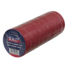PVC Insulating Tape 19mm x 20m, Red - Pack of 10
