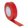 PVC Insulating Tape 19mm x 20m, Red - Pack of 10