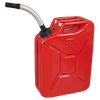 Screw Cap Metal Jerry Can 20L - Red