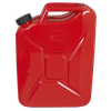 Screw Cap Metal Jerry Can 20L - Red