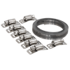 Self-Build Hose Clip Set 12.7mm Band Width