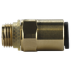 John Guest® Brass SuperThread Straight Adaptor 6mm x 1/8"BSP - Pack of 2