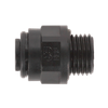 John Guest® Straight Adaptor 10mm x 1/4"BSP - Pack of 5