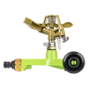 Pulsating Sprinkler with Metal Wheeled Base