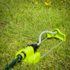 Oscillating Water Sprinkler 17 Nozzles with Brass Heads