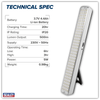 Rechargeable Emergency Floodlight 5W SMD LED