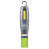 Rechargeable Inspection Light 16W COB & 1W SMD LED - Green - Display Box of 12