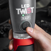 Rechargeable LED Twist Inspection Light 20W COB & 3W SMD, 3000lm, Magnetic Base & Power Bank