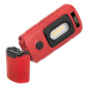 Rechargeable 360° Inspection Light 3W COB & 1W SMD LED - Red