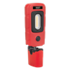 Rechargeable 360° Inspection Light 3W COB & 1W SMD LED - Red