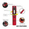 Rechargeable 360° Inspection Light 4W & 3W SMD LED - Red