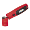 Rechargeable 360° Inspection Light 4W & 3W SMD LED - Red