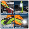 Rechargeable 360° Inspection Light 10W & 2 x 4W SMD LED - Green