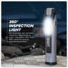 Rechargeable 360° Inspection Light 10W & 2 x 4W SMD LED - Grey