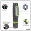Rechargeable 360° Inspection Light 15W & 3W SMD LED - Green