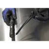 Rechargeable Aluminium Torch with Adjustable Focus 10W SMD LED