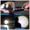 Rechargeable Aluminium Torch with Adjustable Focus 60W COB LED