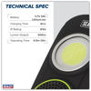 Rechargeable Torch with Wireless Speaker 10W COB LED