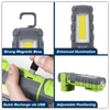 LED Twist Rechargeable Inspection Light 5W COB & 1W SMD
