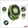 Rechargeable 360° Pocket Floodlight with Magnet 7W COB LED - Green
