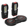 Inspection Light (x2) with Double Wireless Charging Base 3W COB & 1W SMD LED