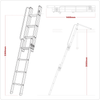 3-Section Loft Ladder - EN 14975