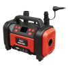 Tyre Inflator & High-Volume Air Pump 12V/230V AC
