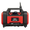 Tyre Inflator & High-Volume Air Pump 12V/230V AC