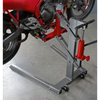 Single Post Hydraulic Portable Motorcycle Lift 450kg Capacity
