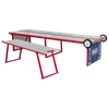 Folding Motorcycle Workbench with Ramp 360kg Capacity