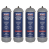 Disposable Argon/Carbon Dioxide Gas Cylinder 430g, 2.2L - Pack of 4