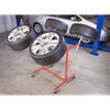 Heavy-Duty Alloy Wheel Painting/Repair Stand 4 Wheel Capacity
