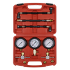 Motorcycle Compression & Fuel Pressure Gauge Set 3pc
